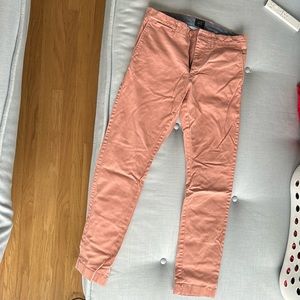 J Crew Men’s 28/30 484 Slim salmon pants